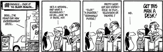 Bloom County: Opus the Entertainment Critic